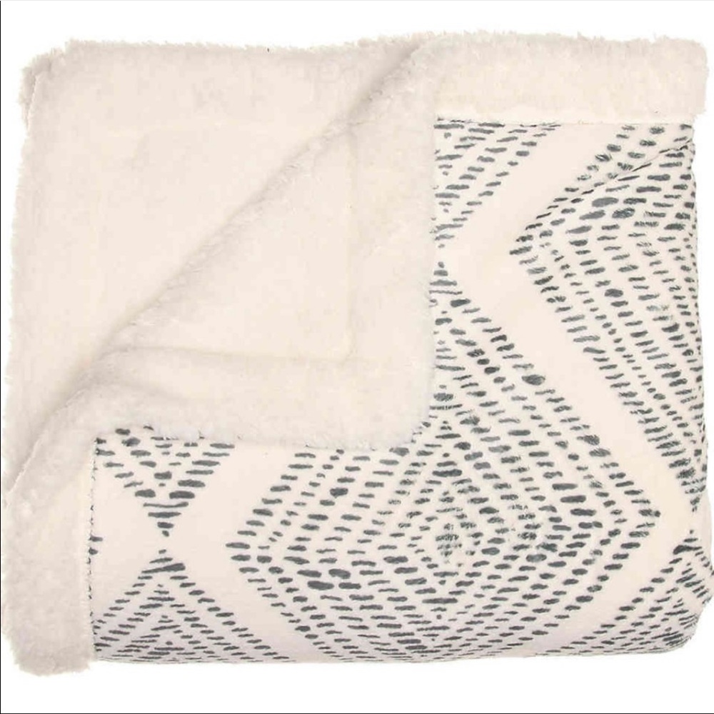 NWT DSW Geo Print Blanket